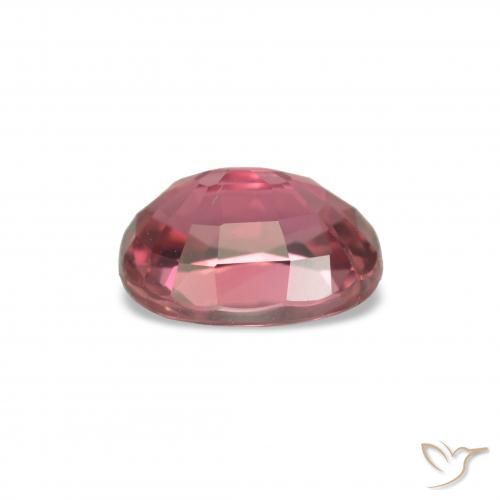 Tourmaline Rose rougeâtre naturelle Coupe ovale, 1.52 ct, VVS