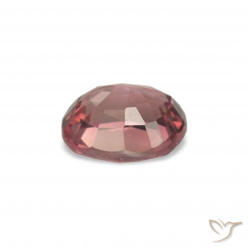 Tourmaline Rose foncé naturelle ovale, 1.48 ct, VVS-VS
