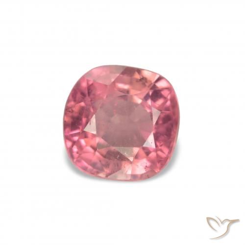 Tourmaline Rose clair naturelle Coussin, 1.75 ct, VS-SI