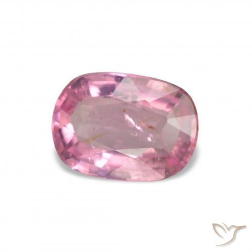 Tourmaline Rose bubblegum naturelle Coussin, 1.51 ct, VS-SI