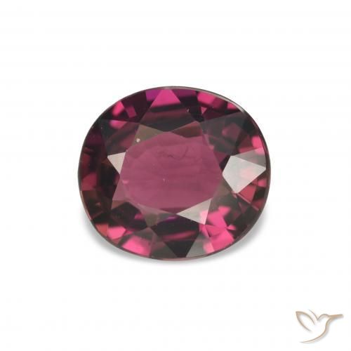 Tourmaline Medium Dark-Purple naturelle Coupe coussin, 1.63 ct, VVS