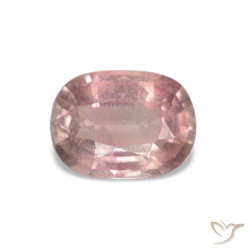 Tourmaline Rose terreux naturelle Coupe coussin, 1.84 ct, VS-SI