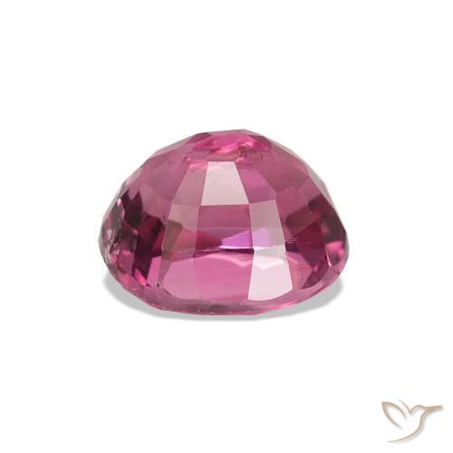 Tourmaline Rose vif naturelle Coupe ovale, 1.42 ct, VS-SI