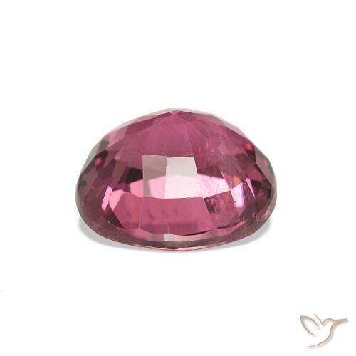 Tourmaline Rouge moyen naturelle ovale, 1.52 ct, VS
