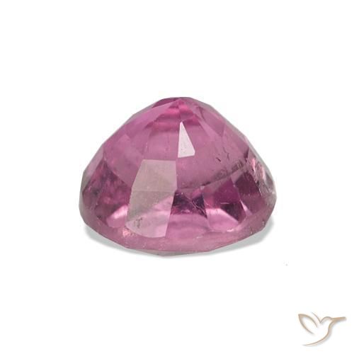 Tourmaline Rose foncé naturelle Coupe roude, 1.68 ct, VS-SI