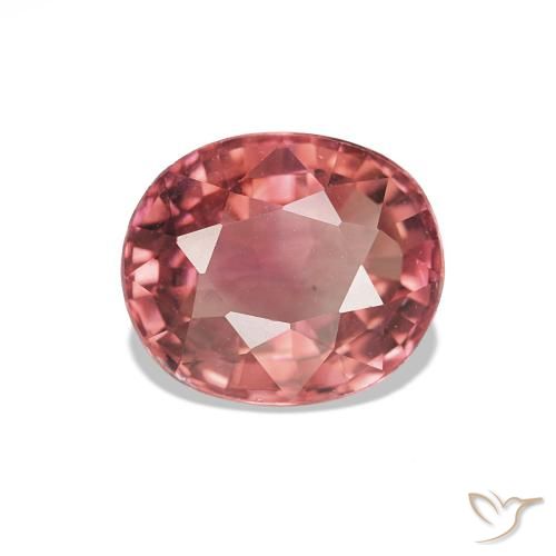 1.44ct Rouge vif Tourmaline, ovale, VVS-VS