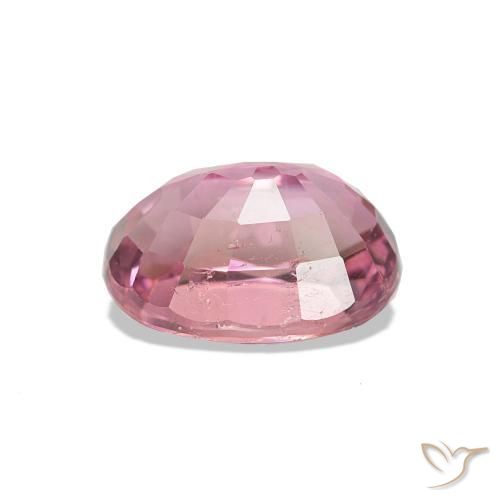 Tourmaline Rose intense naturelle Coupe ovale, 1.80 ct, VS