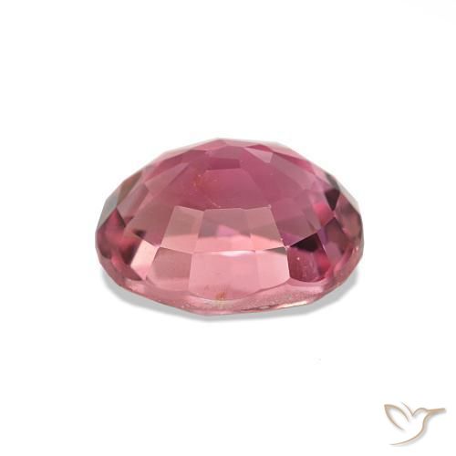 Tourmaline Rose foncé naturelle Coupe ovale, 1.62 ct, VS