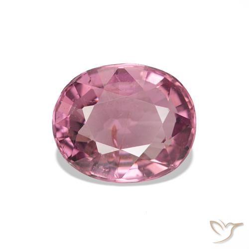 1.46ct Rose moyen Tourmaline, ovale, VS-SI
