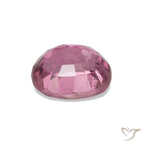 Tourmaline Rose vif naturelle Coupe coussin, 1.44 ct, VS-SI