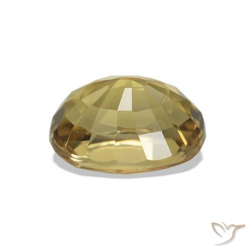 Tourmaline Or naturelle ovale, 1.50 ct, VVS