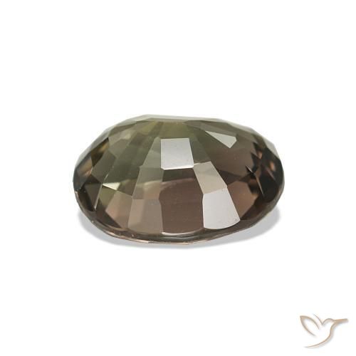 Tourmaline Brun café naturelle Coupe ovale, 1.79 ct, VVS