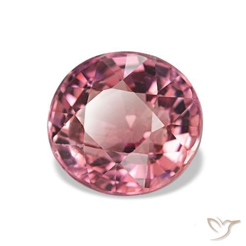 Tourmaline rose naturelle coupe ovale, 1,51 ct, VS