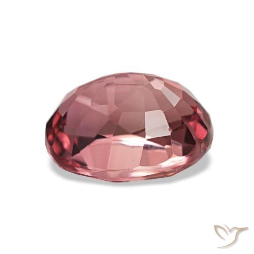 Tourmaline rose naturelle coupe ovale, 1,43 ct, VS