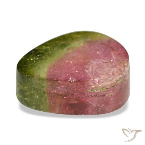 Tourmaline multicolore naturelle forme fantaisie, 2,92 ct, transparent