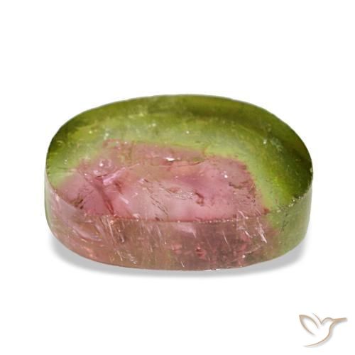 Tourmaline multicolore naturelle forme fantaisie, 1,72 ct, transparent