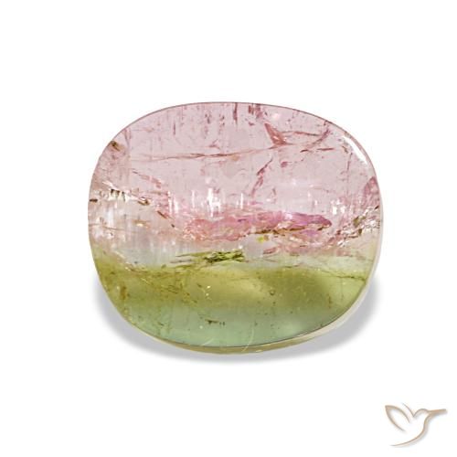 Tourmaline multicolore de 2,52 ct, fantaisie, transparent
