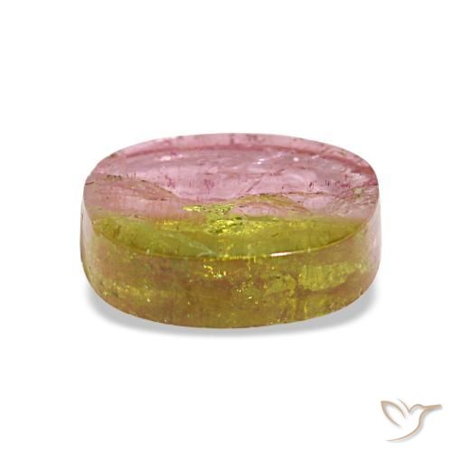 Tourmaline multicolore naturelle forme fantaisie, 2,52 ct, transparent