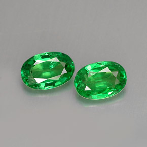 Achetez naturel ct vert grenat tsavorite gems, coupe ovale, en provenance tanzanie chez gemselect. en stock, livraison internationale!