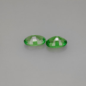 Achetez naturel ct vert grenat tsavorite gems, coupe ovale, en provenance tanzanie chez gemselect. en stock, livraison internationale!