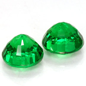 Achetez naturel ct Vert éclatant Grenat Tsavorite gems, Coupe roude, En provenance Tanzanie chez GemSelect. En stock, livraison internationale!