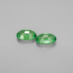 Achetez naturel ct Vert chrome Grenat Tsavorite gems, Coupe ovale, En provenance Tanzanie chez GemSelect. En stock, livraison internationale!