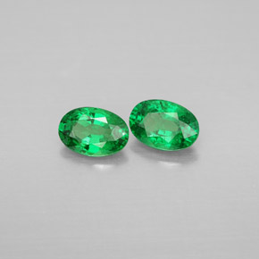 Achetez naturel ct vert grenat tsavorite gems, coupe ovale, en provenance tanzanie chez gemselect. en stock, livraison internationale!