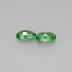 Achetez naturel ct vert grenat tsavorite gems, coupe ovale, en provenance tanzanie chez gemselect. en stock, livraison internationale!