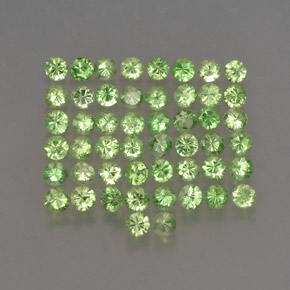Achetez naturel ct vert grenat tsavorite gems, coupe roude, en provenance tanzanie chez gemselect. en stock, livraison internationale!