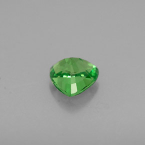 Grenat tsavorite vert naturelle trillion, 0,47 ct, VS