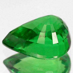 Grenat Tsavorite Vert naturelle En forme de poire, 2.13 ct, VS