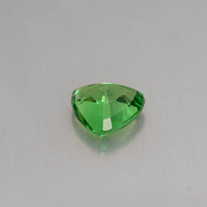 Grenat tsavorite vert naturelle trillion, 0,63 ct, VS