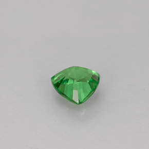 Grenat tsavorite vert naturelle trillion, 0,41 ct, VS