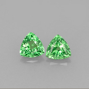 Achetez naturel ct Vert chrome Grenat Tsavorite gems, Trillion, En provenance Tanzanie chez GemSelect. En stock, livraison internationale!