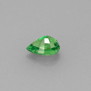 Grenat tsavorite vert naturelle en forme de poire, 0,46 ct, VVS-VS