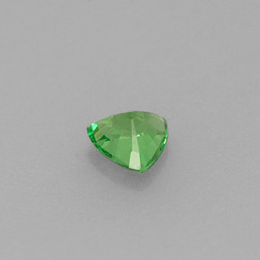 Grenat Tsavorite Vert chrome naturelle Trillion, 0.24 ct, VS
