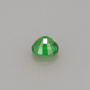 Grenat tsavorite vert naturelle coupe coussin, 0,46 ct, VS