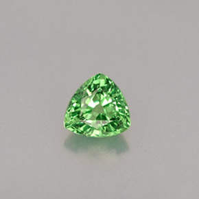 Grenat tsavorite vert naturelle trillion, 0,27 ct, VS