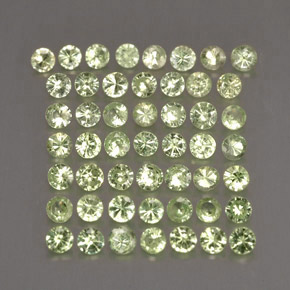 Achetez naturel ct vert grenat tsavorite gems, coupe roude, en provenance tanzanie chez gemselect. en stock, livraison internationale!