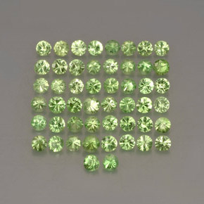 Achetez naturel ct vert grenat tsavorite gems, coupe roude, en provenance tanzanie chez gemselect. en stock, livraison internationale!