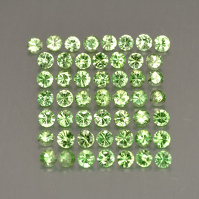 Achetez naturel ct vert grenat tsavorite gems, coupe roude, en provenance tanzanie chez gemselect. en stock, livraison internationale!