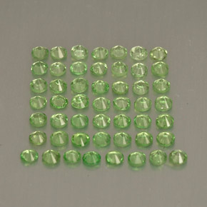 Achetez naturel ct Vert clair Grenat Tsavorite gems, Coupe roude, En provenance Tanzanie chez GemSelect. En stock, livraison internationale!