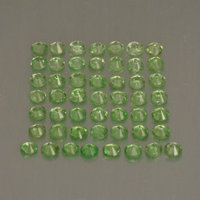 Achetez naturel ct vert grenat tsavorite gems, coupe roude, en provenance tanzanie chez gemselect. en stock, livraison internationale!