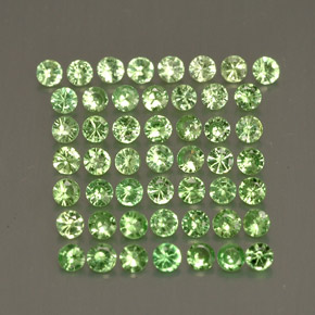 Achetez naturel ct Vert clair Grenat Tsavorite gems, Coupe roude, En provenance Tanzanie chez GemSelect. En stock, livraison internationale!
