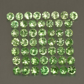 Achetez naturel ct Vert clair Grenat Tsavorite gems, Coupe roude, En provenance Tanzanie chez GemSelect. En stock, livraison internationale!