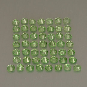 Achetez naturel ct Vert clair Grenat Tsavorite gems, Coupe roude, En provenance Tanzanie chez GemSelect. En stock, livraison internationale!