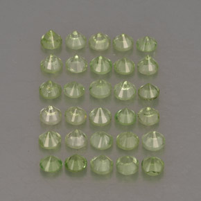 Achetez naturel ct vert grenat tsavorite gems, coupe roude, en provenance tanzanie chez gemselect. en stock, livraison internationale!