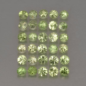 Achetez naturel ct vert grenat tsavorite gems, coupe roude, en provenance tanzanie chez gemselect. en stock, livraison internationale!