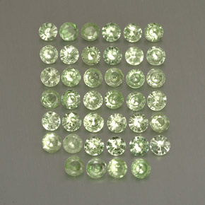 Achetez naturel ct vert grenat tsavorite gems, coupe roude, en provenance tanzanie chez gemselect. en stock, livraison internationale!