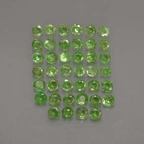 Achetez naturel ct vert grenat tsavorite gems, coupe roude, en provenance tanzanie chez gemselect. en stock, livraison internationale!